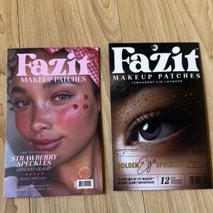 Blush Patches - Strawberry and Golden Speckles